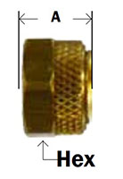 Flareless Universal Nut and Brass Sleeve Assembly Diagram